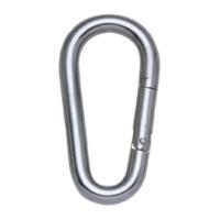 Los ganchos rápidos de la primavera grande recta del metal de DIN5299 B cubren con cinc M12 plateado X 140