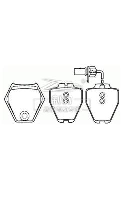 D839 Audi A8 Front Brake Pads 4B0698151S Front Brake Pad Replacement