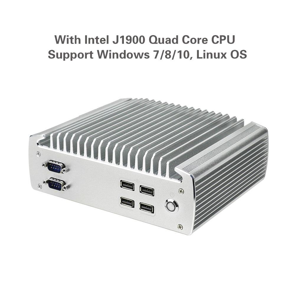 IBOX-101 Plus Промышленный мини ПК с HDMI Mini PCIe/MSATA Поддержка Windows/Liunx
