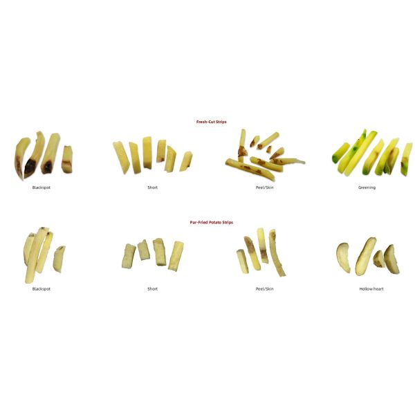 RGB Potato Chip Sorter AI Powered Potato Sorting Machine Customized