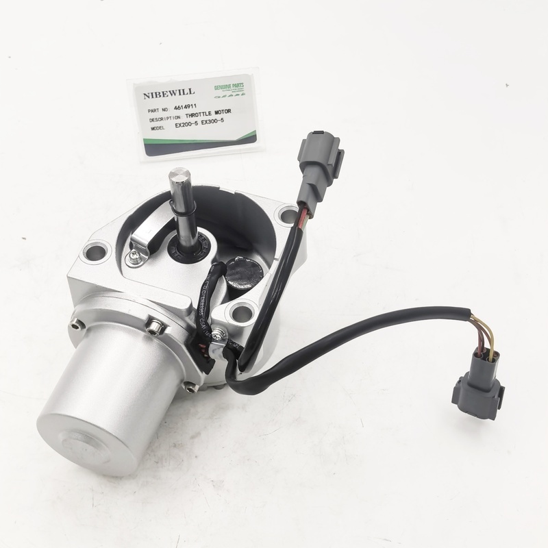 Throttle Motor 4614911 for Isuzu Engine 4BG1 6BG1 Compatible with Hitachi EX200-5 EX300-5 Excavators