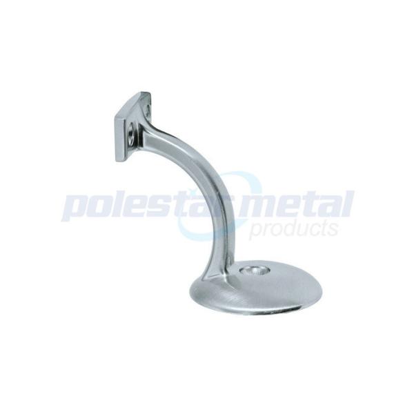 Parenthèse résistante de balustrade moulée sous pression par zinc résidentiel de matériel de porte de nickel de satin