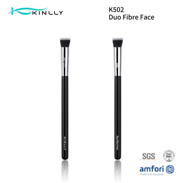 Медные щетки теней для век девушки 1pcs Ferrule основные