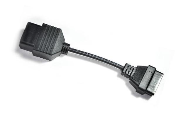 Toyota 17 Pin To 16 Pin OBD Diagnostic Cable , OBD2 Extension Scanner Interface Cable