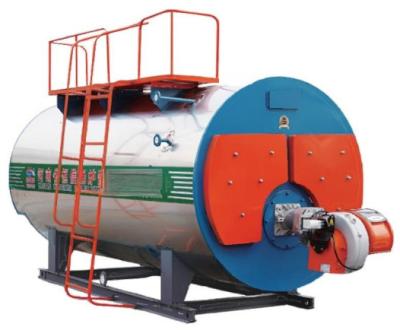 Caldeira de vapor horizontal de gás combustível WNS