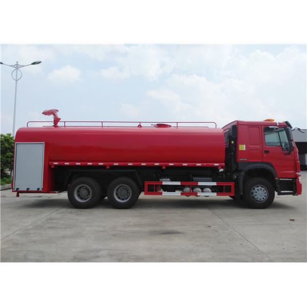 HOWO 6X4 371HP 20 Tons 20ton Fire Quenching Truck 20000L Fire Water Sprinkler Tanker Truck