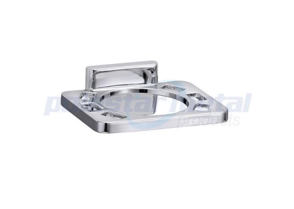 4 suporte lustrado acessórios da escova de dentes do cromo do hardware do banheiro da largura