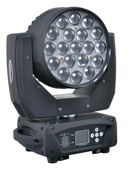 Robe 19pcs*15w Red Green Blue White 4in1 Led Moving Head Wash Mac Aura Led Wash Zoom Moving Head