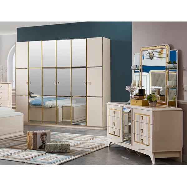 Экологическая мебель 820-2 наборов спальни PU MD нордическая