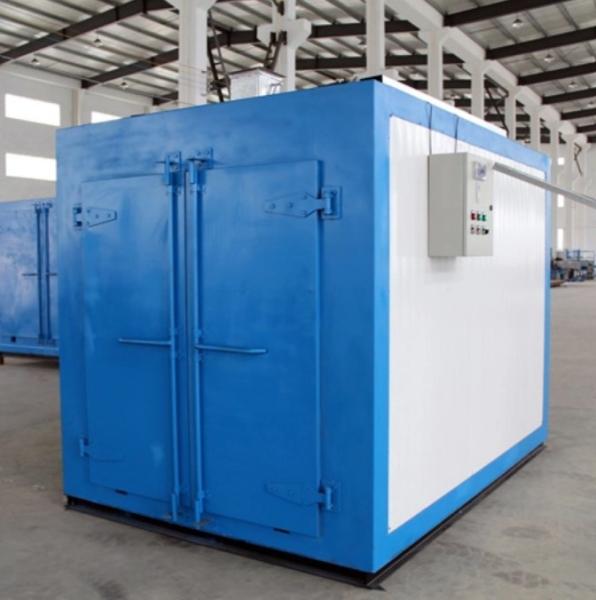 Powder Coating Production Curing Baking Oven With Gas Heating System