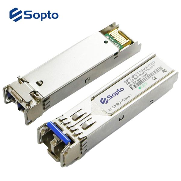 Dual Tx Video 1310nm Sfp 3Gbps Fiber Optical Transceivers