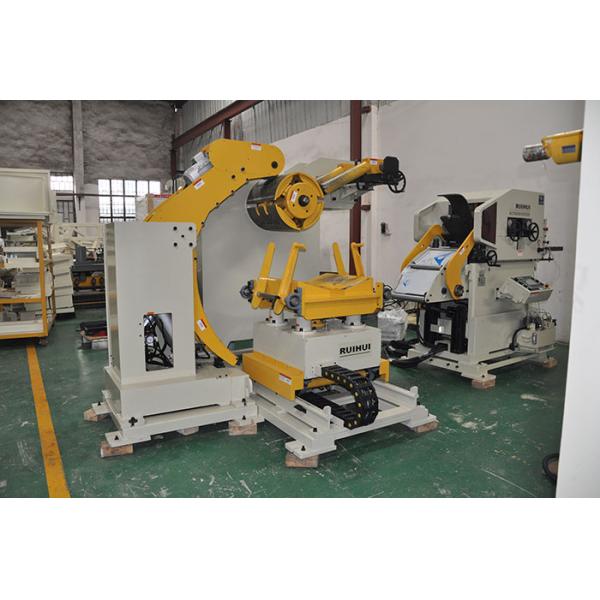 Precision Leveling Decoiler Straightener Feeder Stainless Steel Plate Stamping