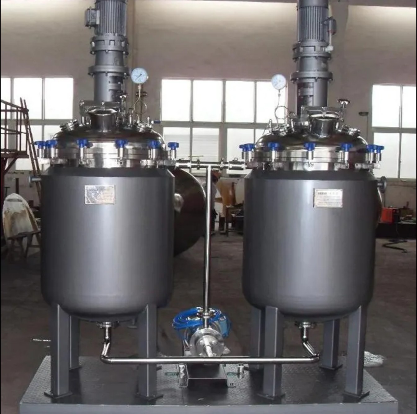 Metal Reactor ISO Certified Bio-Pharmacy In Custom Dimension