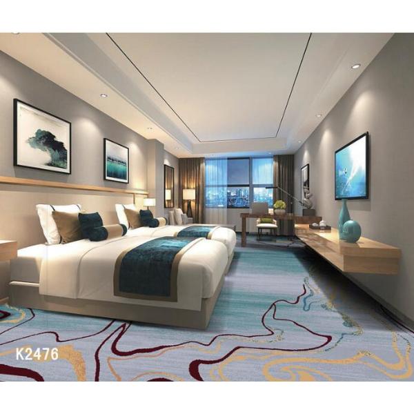 Full Pave Commercial Floor Mat Fireproof For Hotel Room