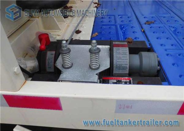 White Single Cab Foton Auman 5T Truck Blue Platform Car Carrier LHD
