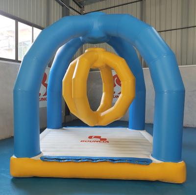 Durable 0.9mm PVC Tarpaulin Inflatable Hammock For Swimming Pool