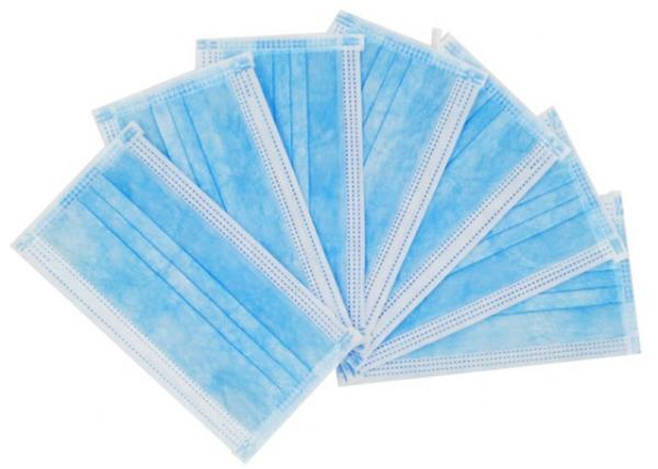 Custom Disposable Medical Mask 3 Ply Non Woven For Personal Safety