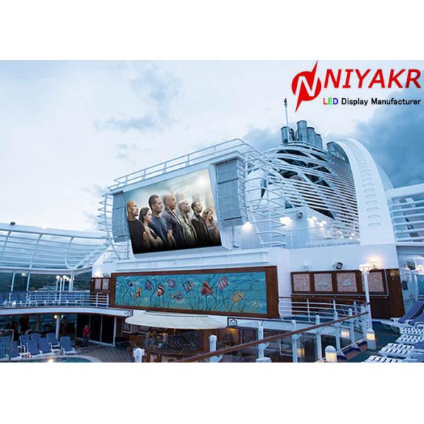 La publicidad al aire libre a todo color del Super Slim LED defiende SMD3535 6500 Cd/m2