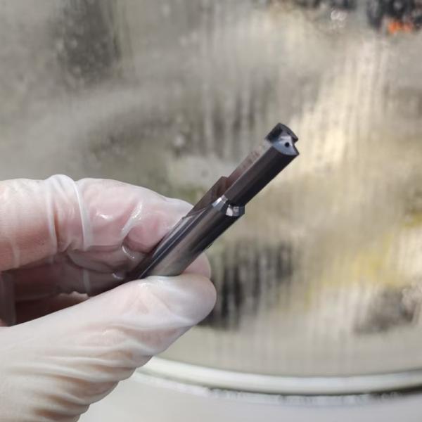 7.4mm 2 Flutes Carbide Step Drill Non Ferrous Metals Drilling With Chip Evacuation