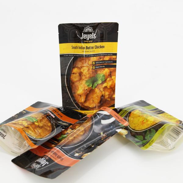 Cheese Pasta Pouch Company Supplies Soup Soy Tomato Sauce Packaging Plastic Doypack Zipper Bag