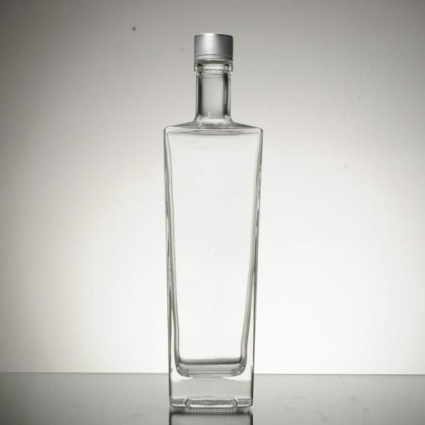 Decal Surface Handling Custom Giant 750ml 1000ml Empty Brewing Gin Rum Decanter Alcohol Liquor Plum Wine Glass Bottle