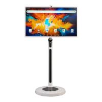Tableau tactile interactif direct de l'usine Tableau tactile intelligent LCD 32 pouces Moniteur tactile avec caméra HD intégrée Support tactile de 10 points pour les présentations professionnelles et la publicité de magasinage