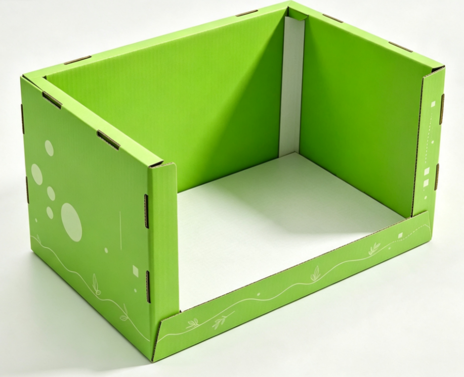 Disposable Kraft Paper Display Paper Box 