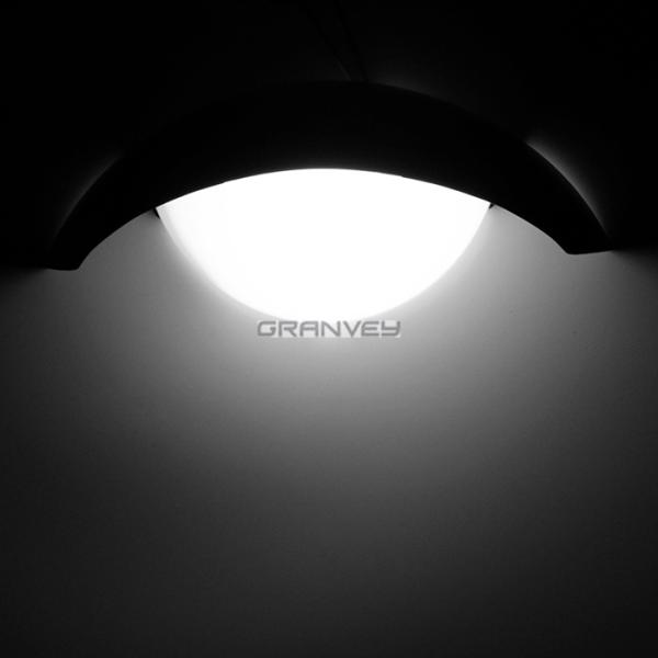 Moon Shape 8W Waterproof LED Wall Lamp Shine Down Outdoor Building Decoraction