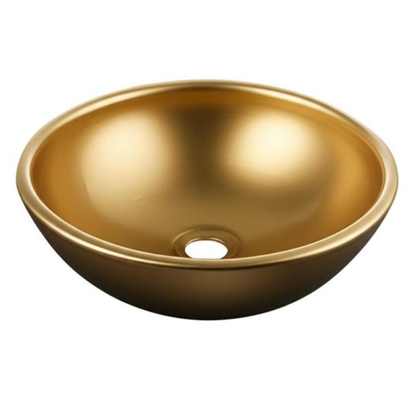 Lavabo en céramique, articles sanitaires, nouveau design, vasque artistique colorée, lavabo de salle de bain doré mat, rond, spécial, lavabo de toilette