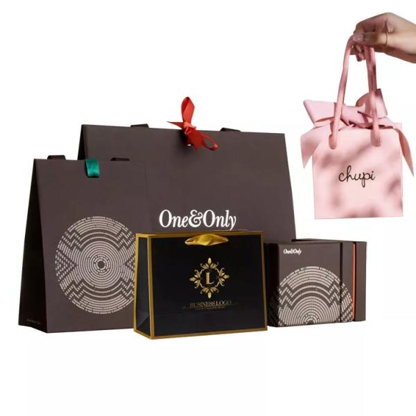 Lipack Paper Packing Bags For Wedding 157gsm 175gsm Iso Certificated