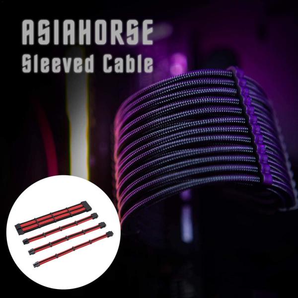 Комплект кабелей расширения электропитания рукава GPU материнской платы ATX 12V 18AWG