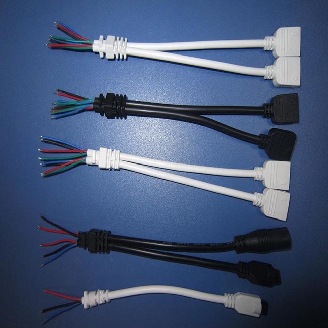 Кабель RGB с оболочкой 15cm ультракрасное получая 4pin PVC