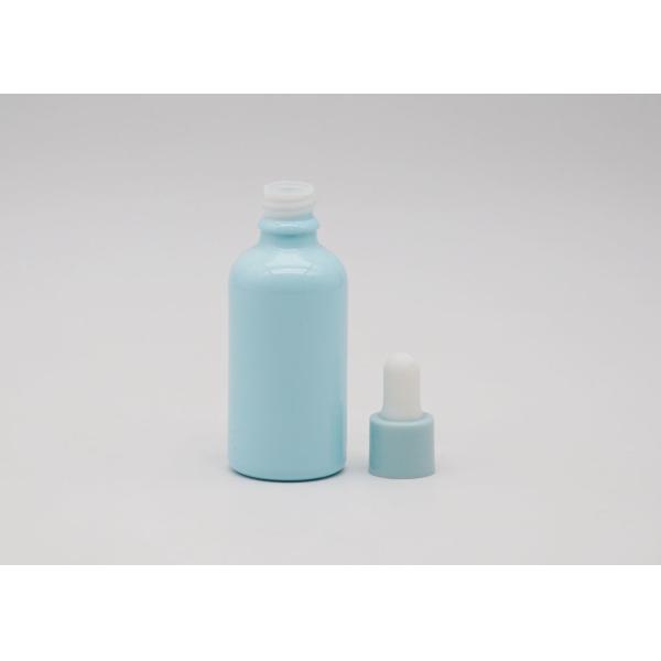 Бутылка масла капельницы 30ml духов пластиковой трубки пипетки голубая