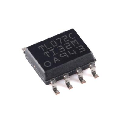 TL072CDR SOIC-8 double JFET d'entrée puce d'amplificateur opérationnel universel puce IC de composant électronique puce d'expansion