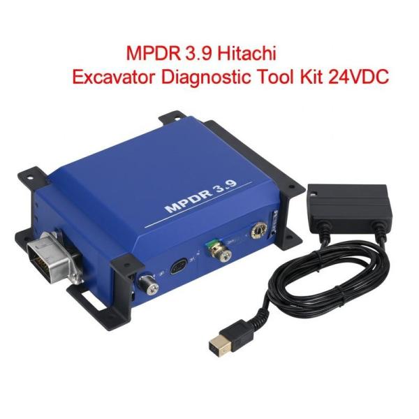 Kit de herramientas de diagnóstico MPDR 3.9 para excavadoras Hitachi 24VDC