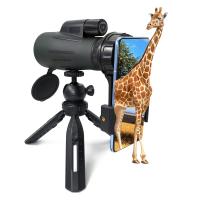 Telescópio de vidro da ornitologia do monocular da parte alta 12X56 ED para a caça