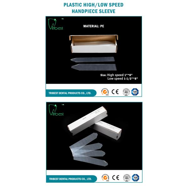 Disposable Plastic Dental Barrier Sleeves Handpiece Sleeves
