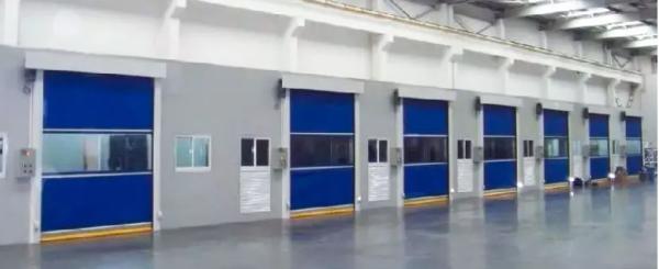 Portes à rouleaux en PVC à haute vitesse 3phase 380V