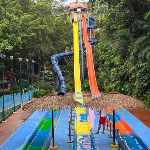 Hot Sale Open Sword Fiberglass Water Slide for Aqua Park Teenager Adult Amusement Park
