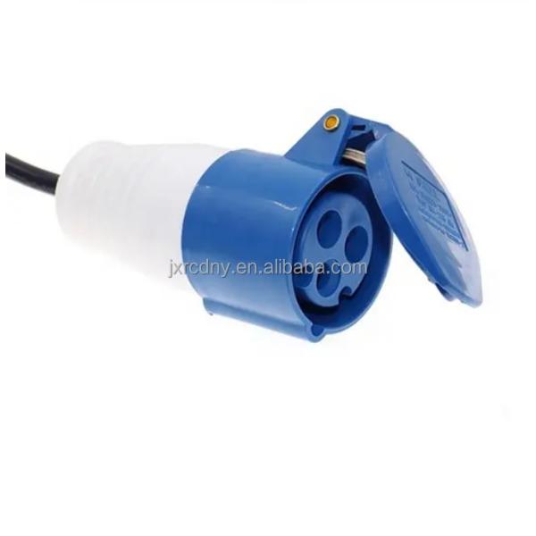 UL94 V-0 Flame Retardant Type 1 Cee EV Charging Inlet Socket Outlet for Electric Cars