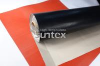 Tecido de fibra de vidro revestido de PTFE para porta corta-fogo para proteção contra poeira