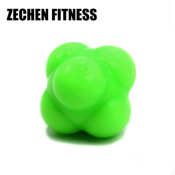 Hexagonal Rubber Speed Trainers Training Reaction Ball Set 7 Cm Agility Equipment