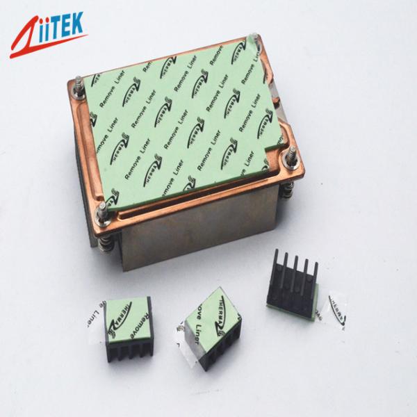 Pads de remplissage des lacunes thermiques vertes 45shore00 Pads de conduction thermique avec prix bon marché d'usine pour les panneaux et les IGBT