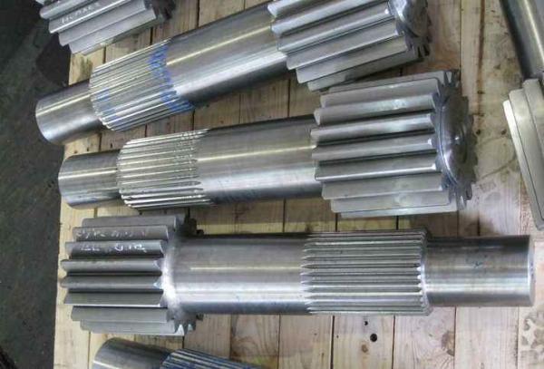 copper, brass, bronze gear shaft for machine, machinery parts customized small module pinion spur gear shaft