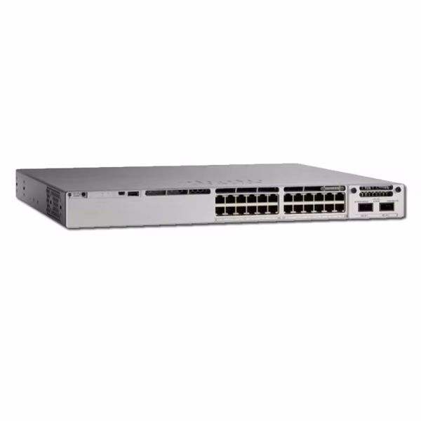 New Original Cisco Catalyst 9300 Series 24-Port SFP Network Switch with 104 Gbps Capacity and Modular Uplinks
