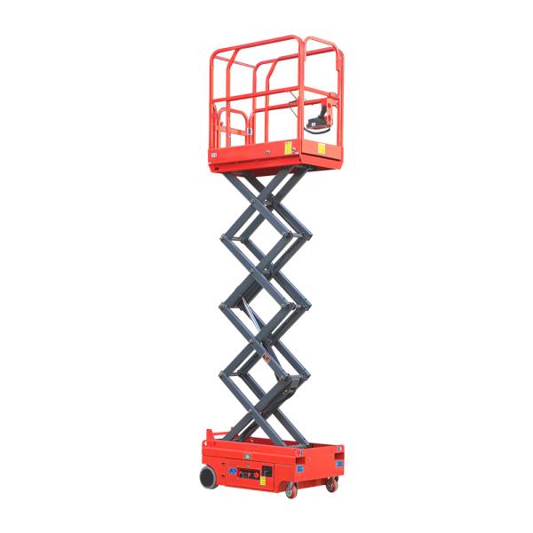3m 4m 19 foot Mini Compact Electric Scissors Lift Platform Table Indoor Facility Repair