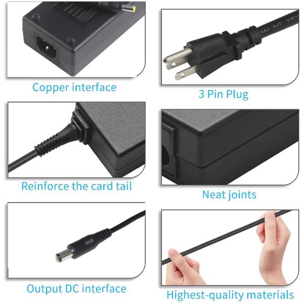 DC48V 3500mA 5.5*2.1mm Desktop Power Supply Adapter с угловым токовым розеткой
