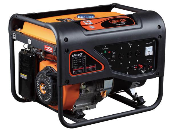 25L Fuel Tank Portable Gasoline Generator 8000E Electric Start Backup Battery