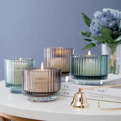Contenedor de velas de desenho exclusivo