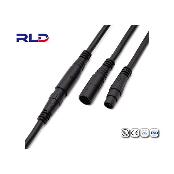 Electric Bike 10 Pin Waterproof 28AWG Male Female Connector